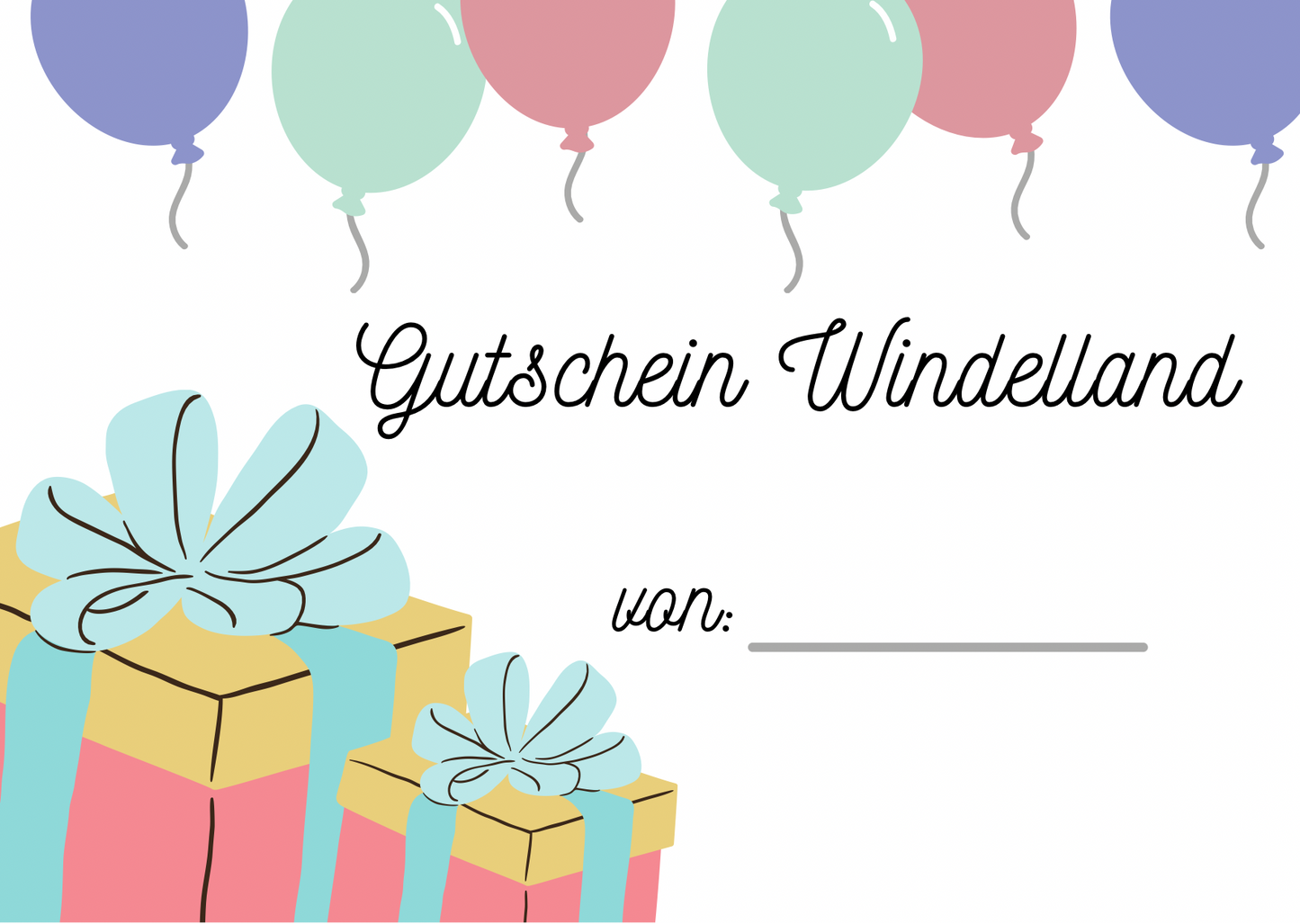 Geschenkgutschein - Windelland